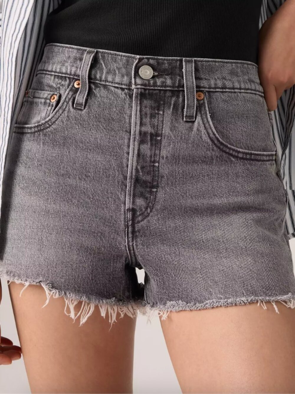NWT Levi's 501 Original Fit High Rise Women's Shorts size 26